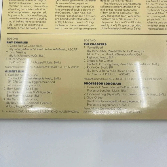 Atlantic/Deluxe Various The Deluxe Deluxe Vinyl Record ALbum Brand New - Picture 5 of 11